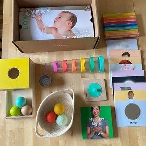 Lovevery The Inspector Play Kit 7-8 months Baby Infant Montessori Toys